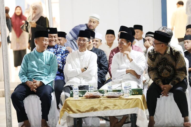 Tablig Akbar dan Safari Dakwah yang digelar Perkumpulan Masyarakat Aceh (PERMASA) Kota Batam di pelataran Masjid Agung Raja Hamidah, Batam Centre, Minggu (19/4/2026) malam Foto: Humas Diskominfo Batam