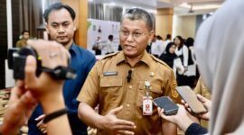 Pelatihan pendidikan kapasitas guru SMP Negeri dan Swasta yang berlangsung di Golden View Hotel, Senin (20/4/2026), Foto: Humas Diskominfo Batam