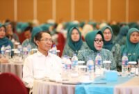 Wali Kota Batam, Amsakar Achmad, membuka Bimbingan Teknis (Bimtek) Administrasi Manajemen PKK dan pelaksanaan Permendagri Nomor 13 Tahun 2024 tentang Posyandu di Hotel Planet Holiday, Rabu (22/4/2026). Humas Diskominfo Batam