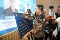 High Level Meeting (HLM) Tim Percepatan dan Perluasan Digitalisasi Daerah (TP2DD) Kota Batam 2026 di Harris Hotel Batam Centre, Senin (27/4/2026). Foto': Humas Diskominfo Batam