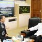 Wali Kota Batam, Amsakar Achmad, saat bertemu Deputi BRIN R. Hendrian di Kantor Wali Kota Batam, Rabu (29/4/2026). Foto: Humas Diskominfo Batam