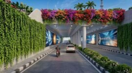 Ilustrasi Revitalisasi Underpass Pelita