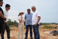 Aktivitas tambang pasir ilegal di Kampung Jabi, Kecamatan Nongsa, Minggu (12/4/2026). Foto: Humas BP Batam