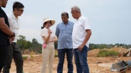 Aktivitas tambang pasir ilegal di Kampung Jabi, Kecamatan Nongsa, Minggu (12/4/2026). Foto: Humas BP Batam