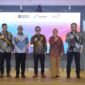 Direktur Utama Telkom Dian Siswarini dan Direktur Utama PGN Arief Kurnia Risdianto menandatangani kesepakatan tersebut di Jakarta, Jumat (10/4/2026). Foto: Istimewa