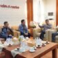 Executive General Manager Pertamina Patra Niaga Regional Sumbagut, Sunardi, memimpin langsung kunjungan kerja ke Kantor BIN Sumut. Kepala Badan Intelijen Daerah (Kabinda) Sumatera Utara, Brigjen TNI Muhammad Nasrullah Nasution. Foto: Istimewa