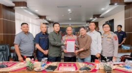 Rapat koordinasi ini dihadiri Kapolda Sumbar, Dirreskrimsus, jajaran PJU, Hiswana Migas, mitra SPBU dan LPG, agen industri, serta seluruh Polres se-Sumatera Barat. Foto: Istimewa