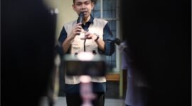 Staf Khusus Menteri Komunikasi dan Digital, Alfreno Kautsar Ramadhan mengatakan fokus Program Kampung Internet tidak hanya pada perluasan jaringan, tetapi juga pada ketepatan sasaran. Foto: Kemkomdigi