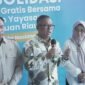 Wakil Gubernur Kepri Nyanyang Haris Pratamura bersama Wakil Kepala Badan Gizi Nasional (BGN) Bidang Operasional Pemenuhan Gizi Sony Sonjaya memberikan keterangan pers terkait perkembangan pelaksanaan MBG di Kepri, Kamis (2/4/2026). Foto: Diskominfo Kepri