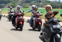 PT Capella Dinamik Nusantara selaku Main Dealer sepeda motor Honda wilayah Kepulauan Riau menggelar rangkaian kegiatan akhir pekan untuk mempererat hubungan dengan konsumen dan komunitas. Foto: Istimewa