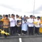 Peresmian penggunaan Jembatan Semala, Kabupaten Natuna, Jumat (3/4/2026). Sumber: Protokol dan Komunikasi Pimpinan Kabupaten Natuna