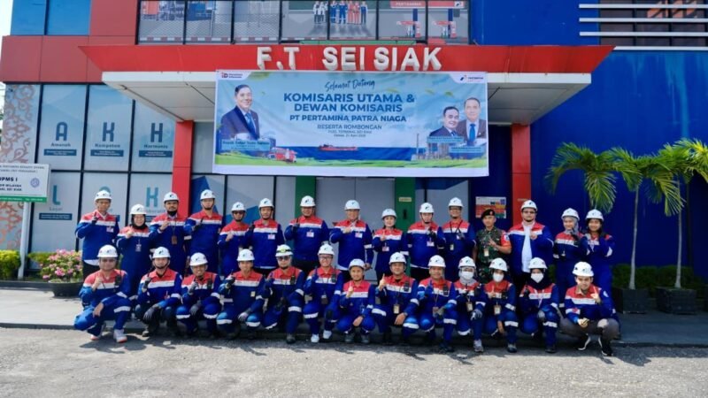 Kunjungan kerja Komisaris Utama bersama jajaran Dewan Komisaris dalam agenda Management Walkthrough (MWT), Selasa (21/4/2026). foto: Istimewa