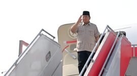 Presiden Prabowo Subianto bertolak menuju Cebu, Filipina, pada Kamis (7/5/2026) untuk menghadiri Konferensi Tingkat Tinggi (KTT) ke-48 ASEAN yang berlangsung pada 7–8 Mei 2026. (Foto: BPMI Setpres)