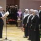 Dewi Kumalasari Ansar mengukuhkan Pengurus Yayasan Kanker Indonesia (YKI) Kota Batam periode 2026-2031 di Wyndham Panbil, Sabtu (16/5/2026). Foto: Diskominfo Kepri