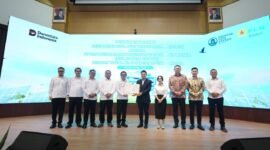 PT PLN Batam dan PT Equator Gate System (EGS) Batam menandatangani Perjanjian Jual Beli Tenaga Listrik (PJBTL) di Aula Tanjung Kasam, Kantor Korporat PLN Batam, Senin (25/5/2026). Foto: Istimewa