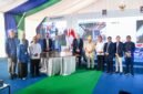 Peresmian Gedung Cakrawala dan Nusantara, Kamis (28/5/2026) dihadiri Menteri BPN/Bappenas Rachmat Pambudy, Gubernur Kepri Ansar Ahmad, Wagub Kepri Nyanyang Haris Pratamura serta jajaran PT McDermott Indonesia. Foto: Biro ADPIM Kepri