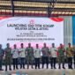 Peluncuran 1.061 Koperasi Desa/Kelurahan Merah Putih (KDKMP) wilayah Jawa Timur dan Jawa Tengah oleh Presiden RI secara virtual dari Pasar Hang Tuah, Batu Besar, Batam, Sabtu (16/5/2026). Foto: Diskominfo Kepri