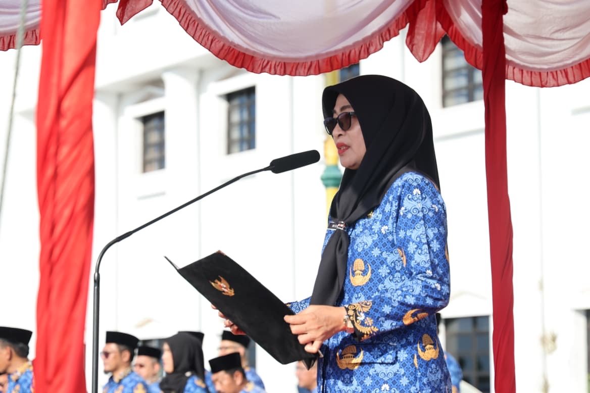 Pemerintah Provinsi Kepulauan Riau menggelar Upacara Hari Kebangkitan Nasional (Harkitnas) ke-118 di Lapangan Kantor Gubernur Kepri, Dompak, Tanjungpinang, Rabu (20/5/2026). Foto: Diskominfo Kepri