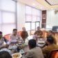 Rapat koordinasi di Ruang Rapat Dinas Komunikasi dan Informatika Kepri, Dompak, Senin (18/5/2026). Foto: Diskominfo Kepri