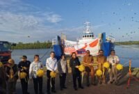 Ekspor ayam hidup dilakukan PT Ciomas Adisatwa dan PT Indojaya Agrinusa (Japfa Group) di Kabupaten Bintan. Foto: Istimewa