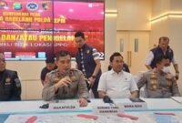Konferensi pers di Mapolresta Barelang, Sabtu (23/5/2026).