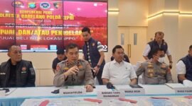 Konferensi pers di Mapolresta Barelang, Sabtu (23/5/2026).
