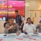 Konferensi pers di Mapolresta Barelang, Sabtu (23/5/2026).