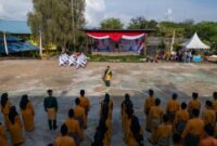 Upacara Hardiknas 2026 di SMK Negeri 1 Tanjungpinang, Senin (4/5/2026). Foto: Diskominfo Kepri