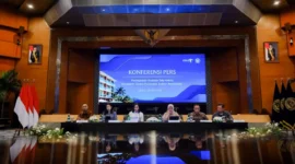Menteri Pariwisata Widiyanti Putri Wardhana saat Konferensi Pers “Peningkatan Kualitas Tata Kelola Ekosistem Usaha Pariwisata Sektor Akomodasi” di Gedung Sapta Pesona, Jakarta, Selasa (26/5/2026). Foto: Kemenpar RI
