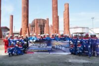 PT Pertamina Patra Niaga Sumbagut mempercepat revitalisasi Terminal LPG di Fuel Terminal (FT) Medan, Belawan, Sumatera Utara. Foto: Istimewa
