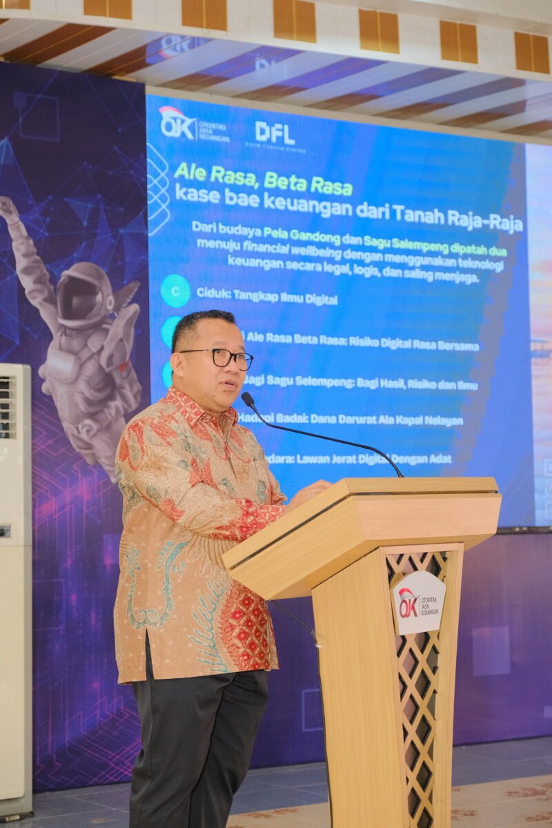 Kuliah umum Digital Financial Literacy (DFL) di Universitas Pattimura, Ambon. Foto: istimewa