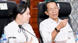 Wali Kota Batam Amsakar Achmad dan Wakil Walikota Batam Li Claudia Chandra. Foto: Humas Diskominfo Batam