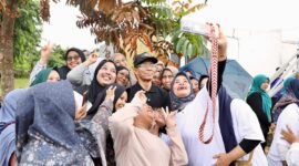 Giat gotong royong bersama Pemerintah Kota Batam dalam Gerakan Masyarakat Batam Aman, Sehat, Resik, dan Indah (Gema Batam ASRI), Jumat (8/5/2026). Foto: Humas Diskominfo Batam
