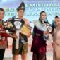 Arya Saputra dan Keizia Hirano terpilih sebagai Duta Wisata Encik dan Puan Kota Batam 2026 dalam grand final di Ballroom Harmoni One, Batamcentre, Sabtu (9/5/2026) malam. Foto: Humas Diskominfo Batam