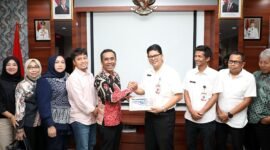 Pemerintah Kota Batam menerima kunjungan DPRD Kabupaten Wonogiri di Kantor Wali Kota Batam, Selasa (12/5/2026). Foto: Humas Diskominfo Batam