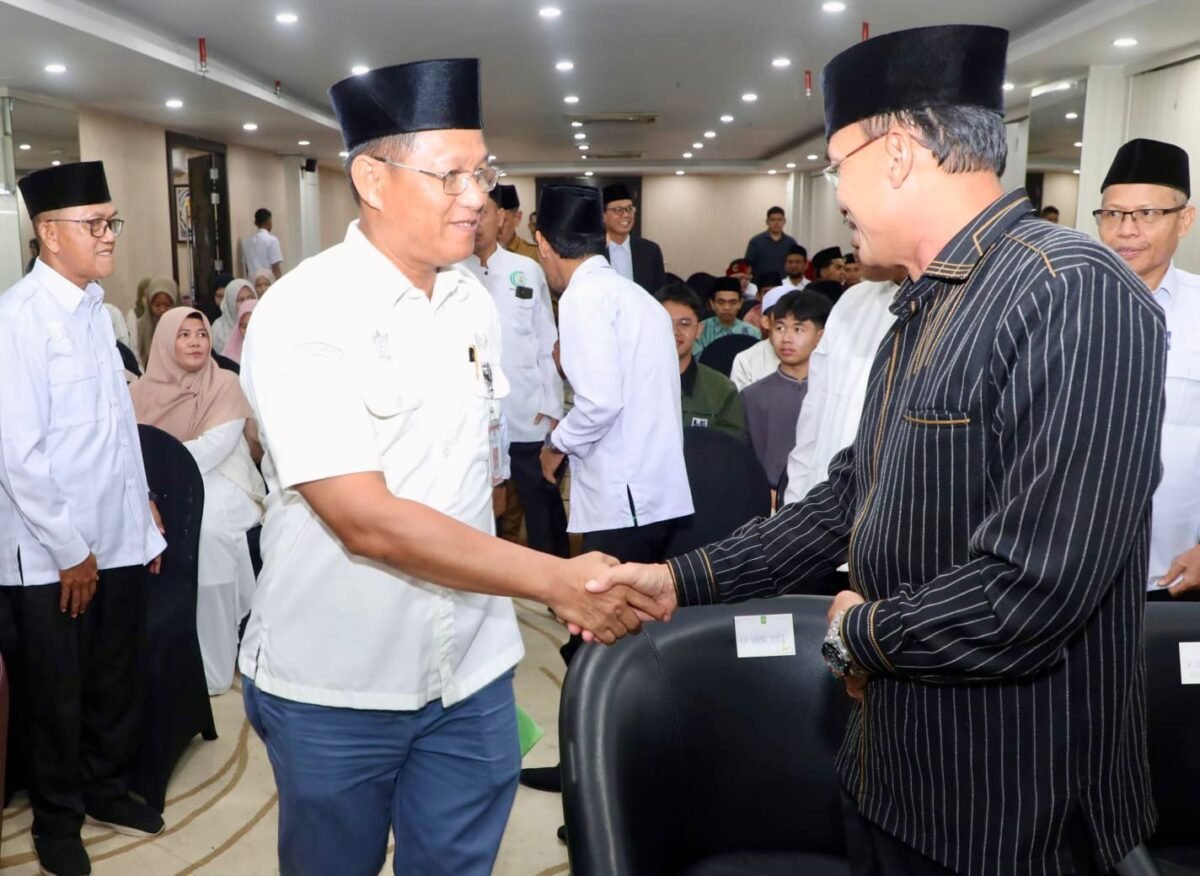 Sekretaris Daerah Kota Batam, Firmansyah, membuka pelatihan di Nagoya Mansion Hotel & Residence Batam, Selasa (12/5/2026), Foto: Humas Diskominfo Batam
