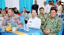 Peresmian operasional 1.061 Koperasi Desa/Kelurahan Merah Putih (KDKMP) yang dipimpin Presiden RI, Prabowo Subianto secara daring dari Gerai Koperasi Kelurahan Merah Putih Batu Besar, Nongsa, Sabtu (16/5/2026). Foto: Humas Diskominfo Batam