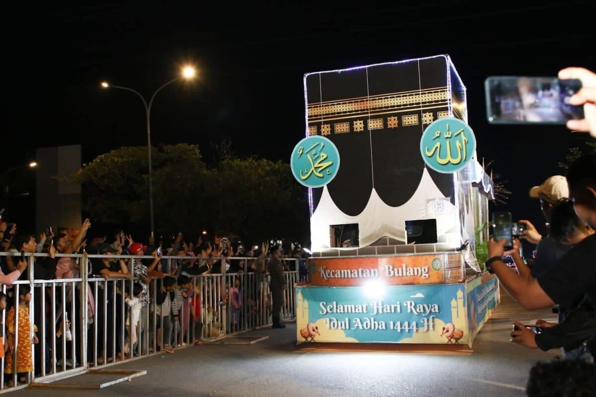 Rangkaian kegiatan mulai dari pawai takbir di malam Iduladha 2026. Foto: Humas Diskominfo Batam