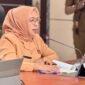 Ketua DWP Kota Batam, Erdawati Firmansyah, saat Forum Group Discussion (FGD) Pertanian Kota Batam 2026 di Kantor Wali Kota Batam, Selasa (19/5/2026). Foto: Humas Diskominfo Batam