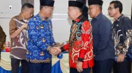 Kunjungan kerja DPRD Kabupaten Tanjung Jabung Barat ke Pemerintah kota Batam, di Kantor Wali Kota Batam, Rabu (20/5/2026). Foto: Humas Diskominfo Batam