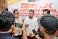 Kegiatan Bimbingan Teknis (Bimtek) Pelayanan Publik bertema “Sinergi Pemungutan Opsen Pajak dan Penerimaan Pajak Daerah” di Harris Hotel Batam Center, Sabtu (23/5/2026). Foto: Humas Diskominfo