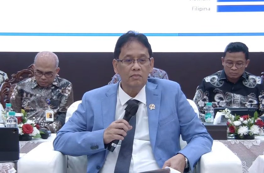 Menteri Keuangan (Menkeu) Purbaya Yudhi Sadewa dalam konferensi pers APBNKiTA edisi April 2026 di Gedung Kementerian Keuangan, Jakarta, Selasa (19/5/2026). Foto: Istimewa