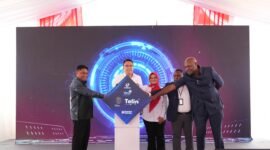 PT Telekomunikasi Indonesia International (Telin) meresmikan Sistem Kabel Laut Pukpuk (Puk-Puk 1) di Telkom Witel Jayapura, Papua, Jumat (8/5/2026). Foto: Istimewa