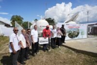 PT Telkom Satelit Indonesia (Telkomsat) meresmikan Community Gateway di Stasiun Bumi Sedang Wamena, Kabupaten Jayawijaya, Papua, Jumat (8/5/2026). Foto: Istimewa