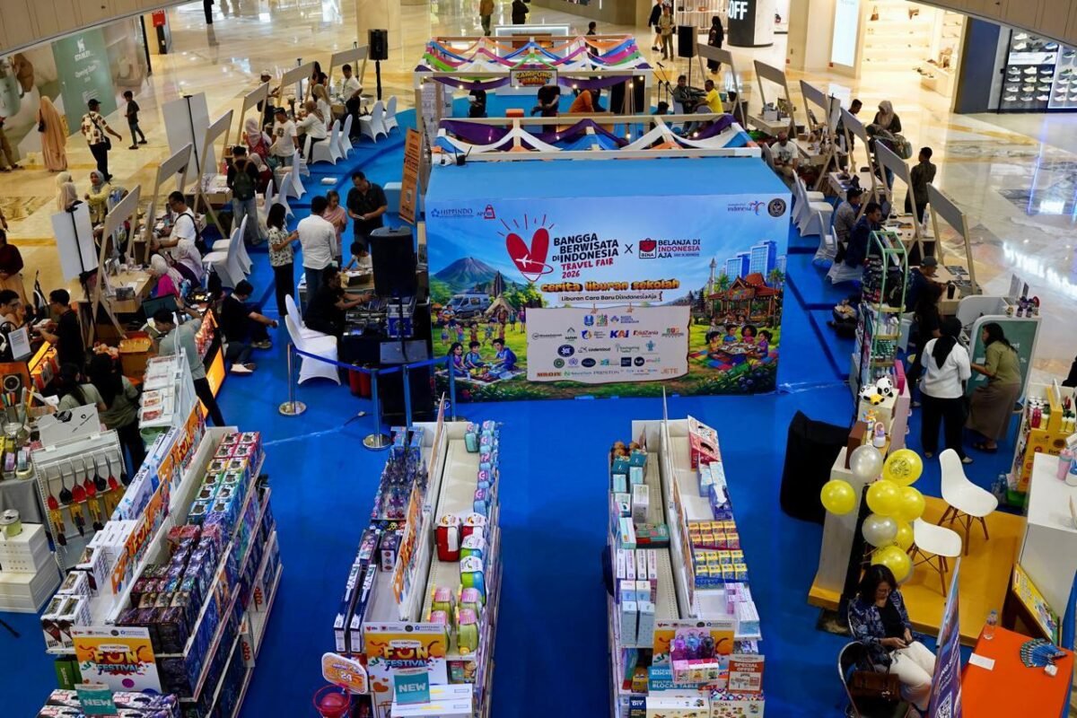 Liburan sekolah 2026 melalui “BBWI Travel Fair x BINA 2026” yang akan berlangsung di Tunjungan Plaza, Surabaya, pada 15–17 Mei 2026. Foto: Istimewa