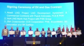 PT Perusahaan Gas Negara (PGN) memperkuat pasokan gas bumi dan LNG domestik melalui sejumlah kesepakatan strategis dalam Indonesian Petroleum Association Convention & Exhibition (IPA Convex) 2026 di Jakarta, Rabu (20/5/2026). Foto: Istimewa