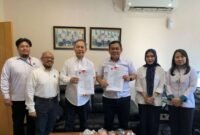 RSBP Batam dan BPJS Ketenagakerjaan Cabang Batam Sekupang menandatangani Perjanjian Kerja Sama (PKS) di Kantor BPJS Ketenagakerjaan Tiban, Senin (25/5/2026). Foto: Humas BP Batam