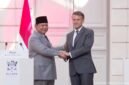 Presiden Republik Indonesia, Prabowo Subianto, dalam upacara penyambutan resmi kenegaraan di Paris, Prancis, Kamis (28/5/2026). (Tangkapan Layar Youtube BPMI Setpres)

