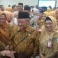 Menteri Pendidikan Dasar dan Menengah (Mendikdasmen) Abdul Mu'ti, saat kunjungan kerja di sekolah di Batam, Sealasa (12/5/2026). Foto: Istimewa