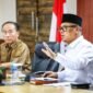 Rapat koordinasi bertajuk Standarisasi Pelaporan dan Kinerja BUMD Menuju Efisiensi, Transparansi, dan Peningkatan PAD di Balairung Raja Ali Kelana, Kantor Gubernur Kepri, Selasa (5/5/2026). Foto: diskominfo Kepri